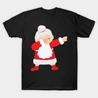 Dabbing Mrs Claus T-Shirt